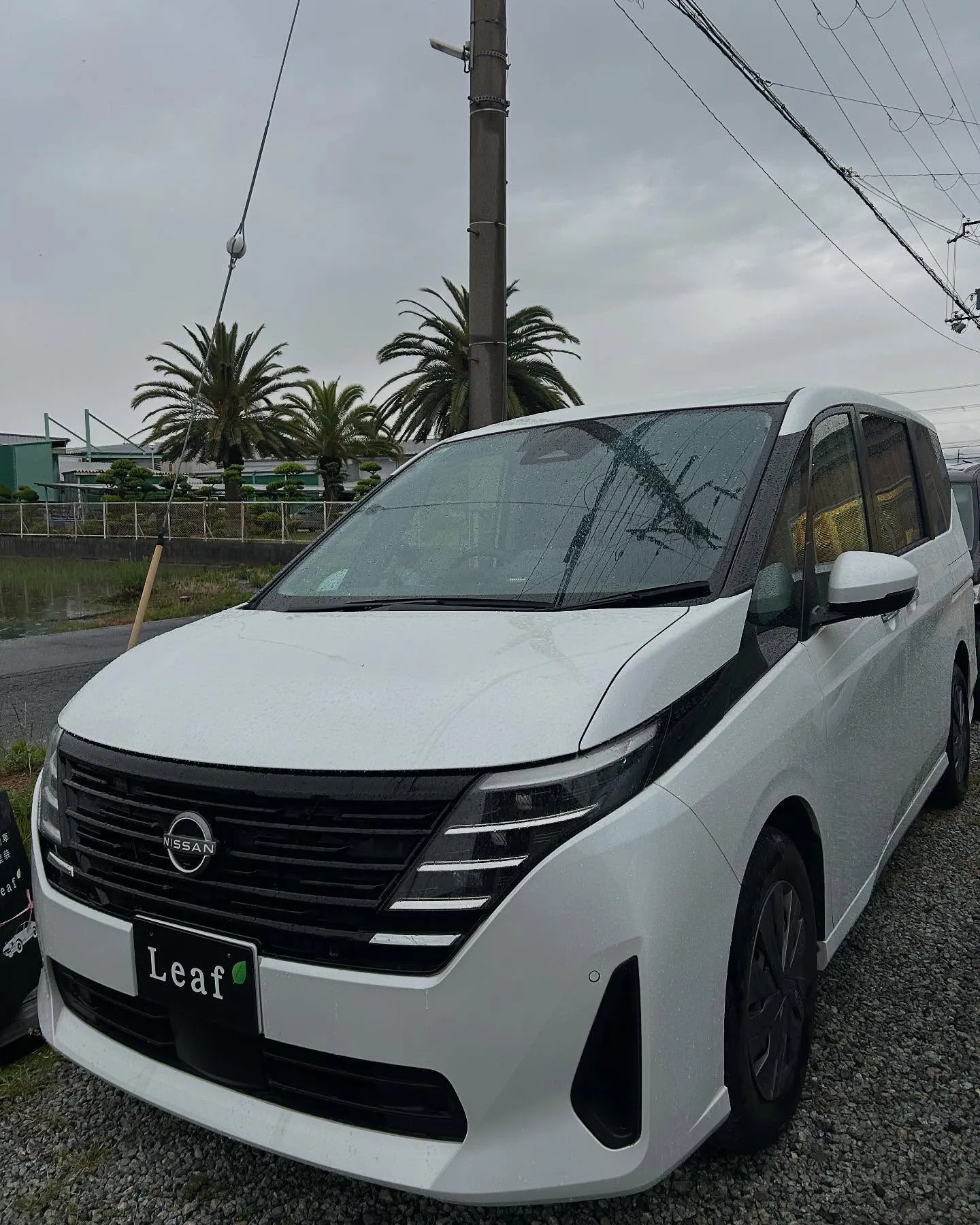 C28型　日産セレナ　ガラスフィルム施工で入庫😊✨