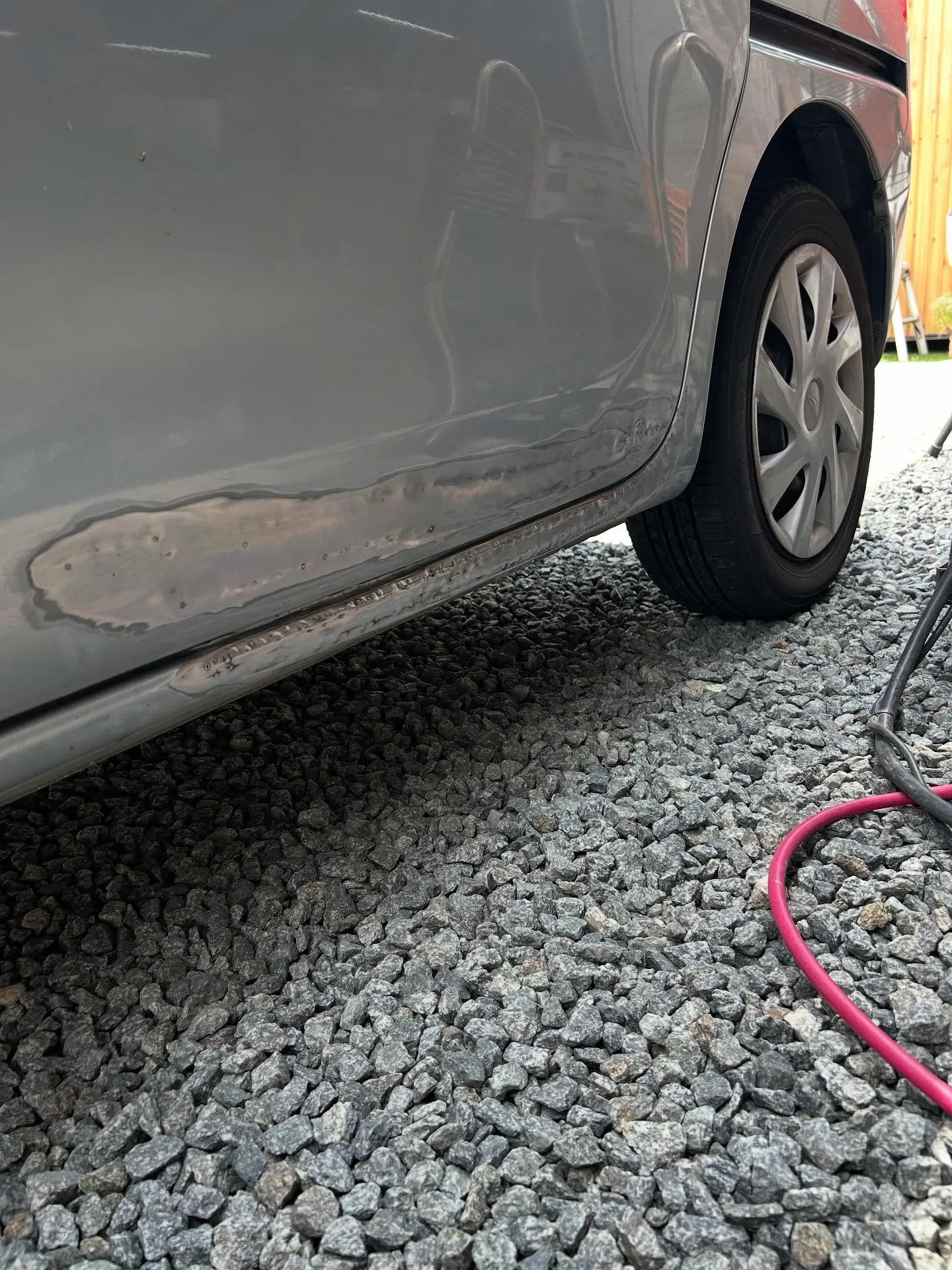 ダイハツ LA600S タント 鈑金入庫🚙