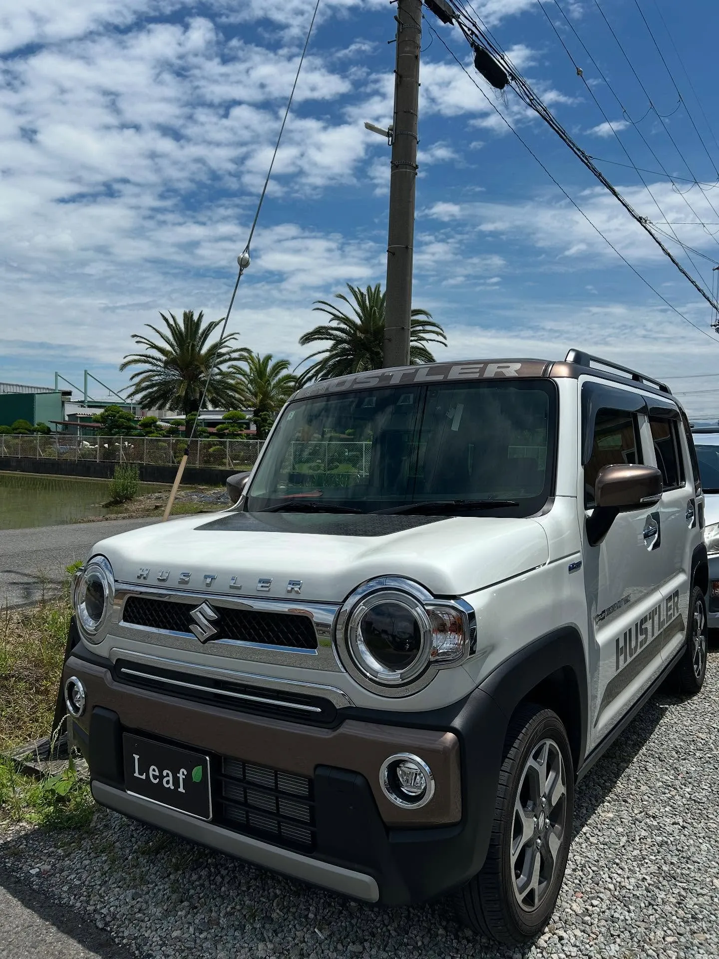 スズキ　ハスラー塗装完了です👌