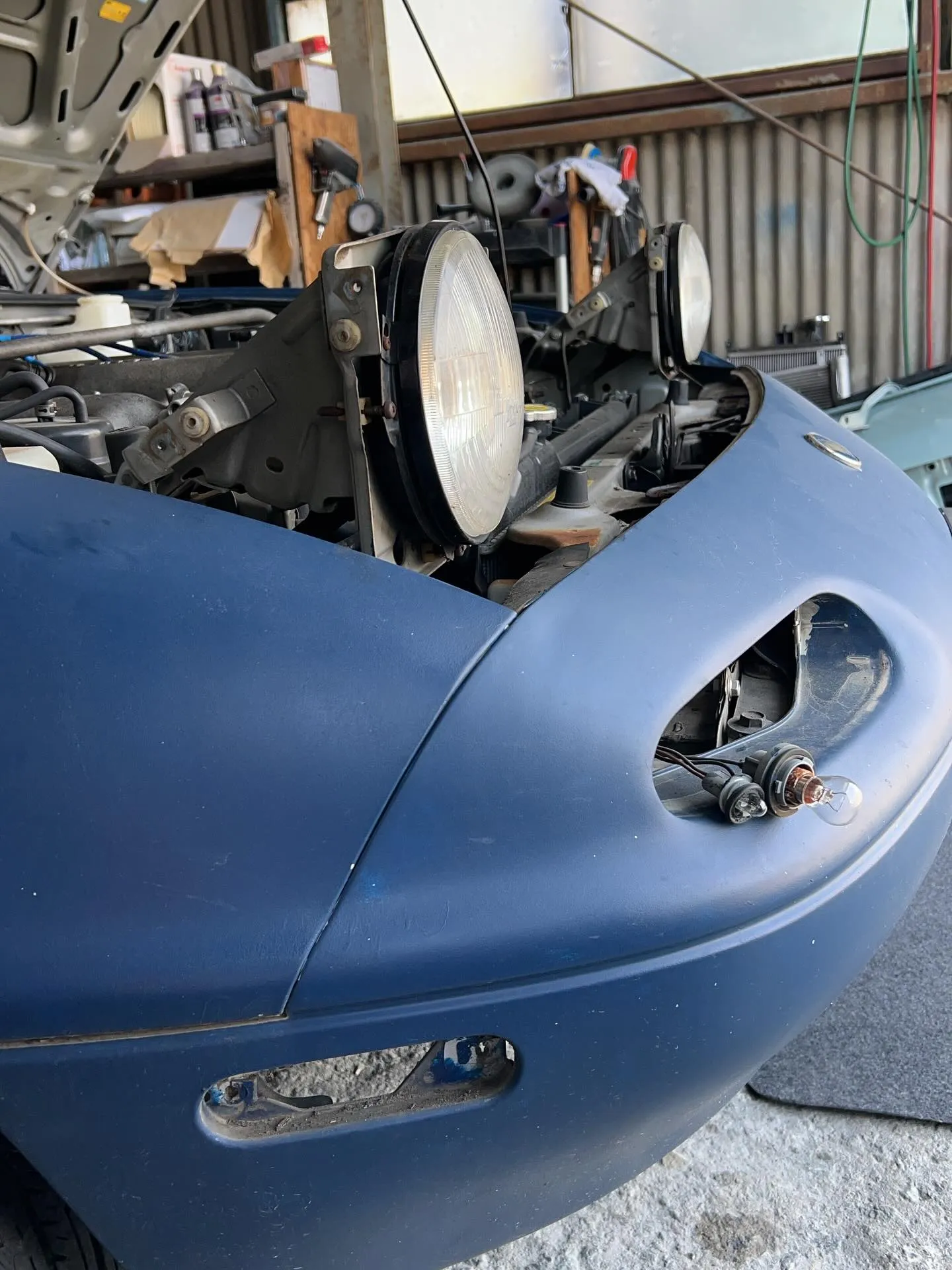 NAロードスター、遂に作業開始です🛻