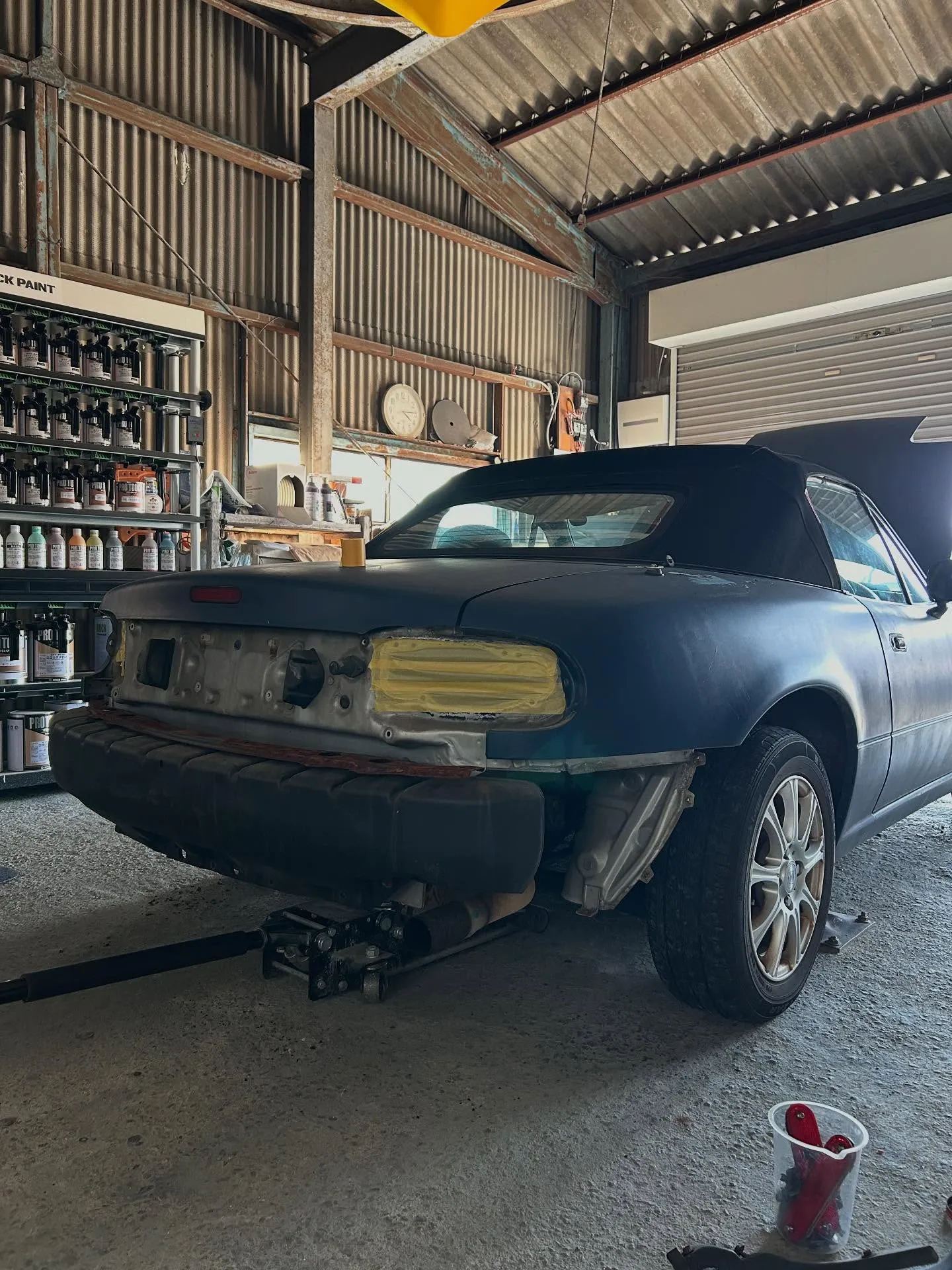 NAロードスター、遂に作業開始です🛻