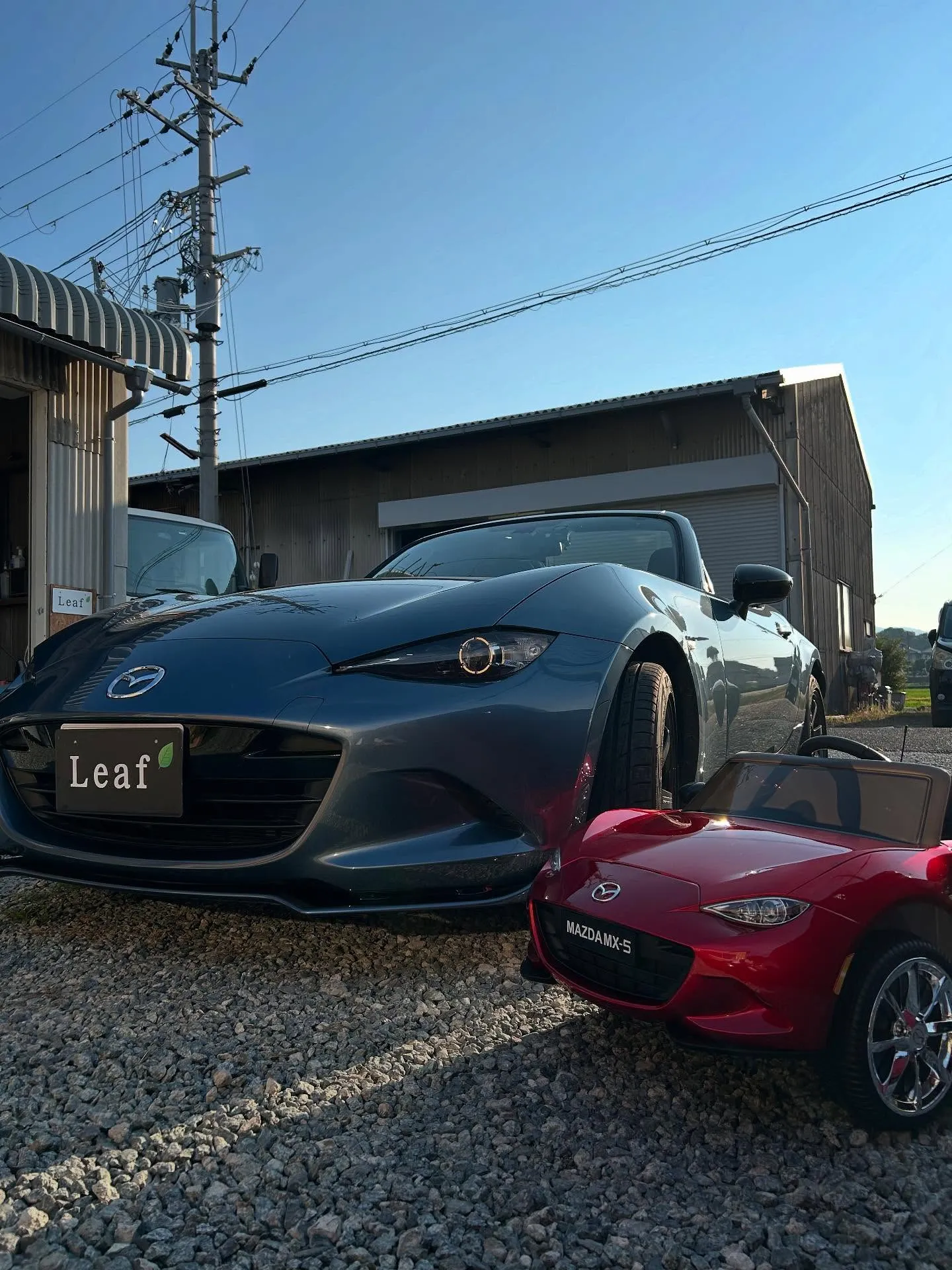 マツダMX-5 新車、納車です😃
