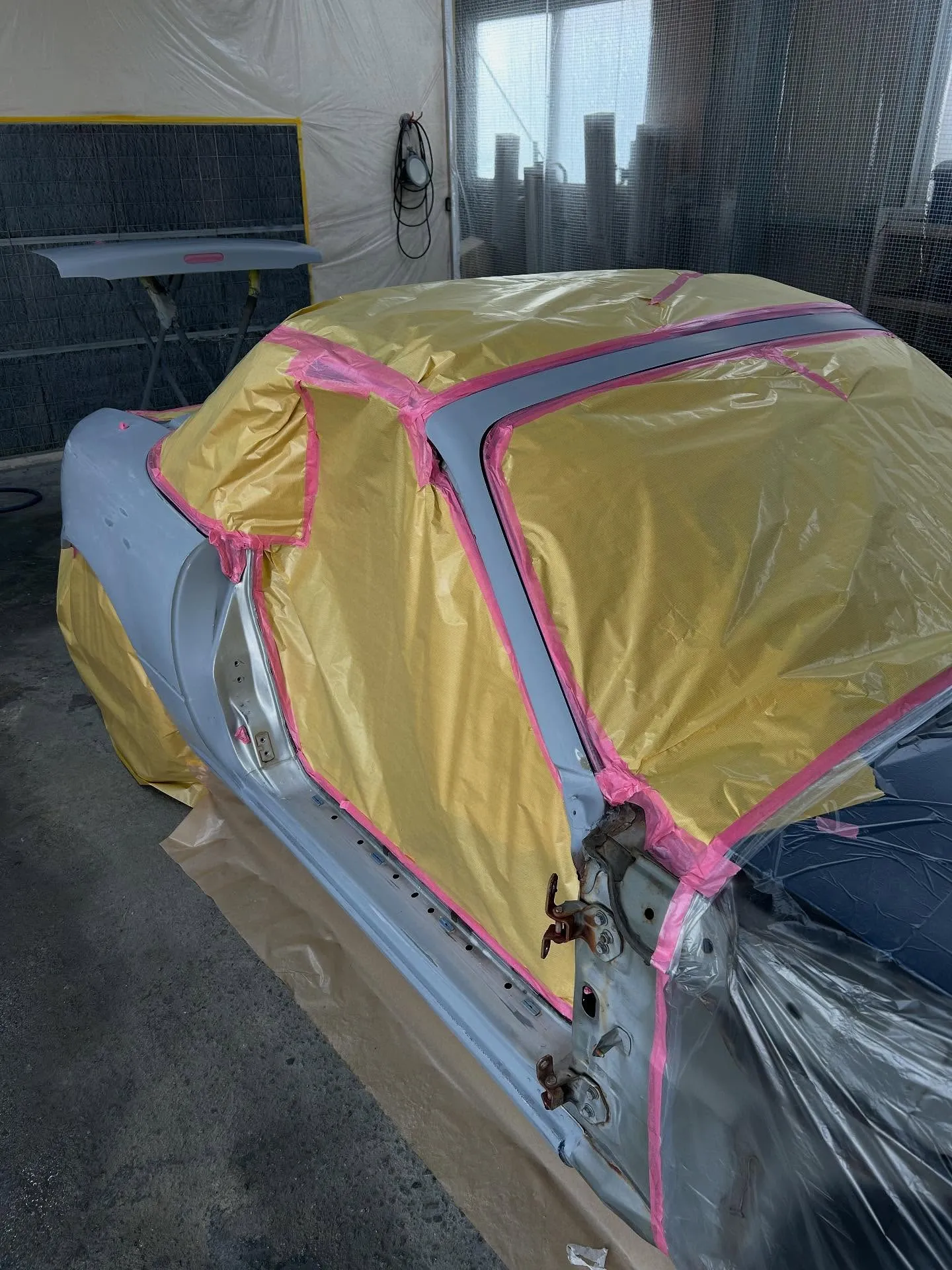 マツダ　アクセラ車検入庫🚗ダイハツ　タントカスタムが鈑金修理...