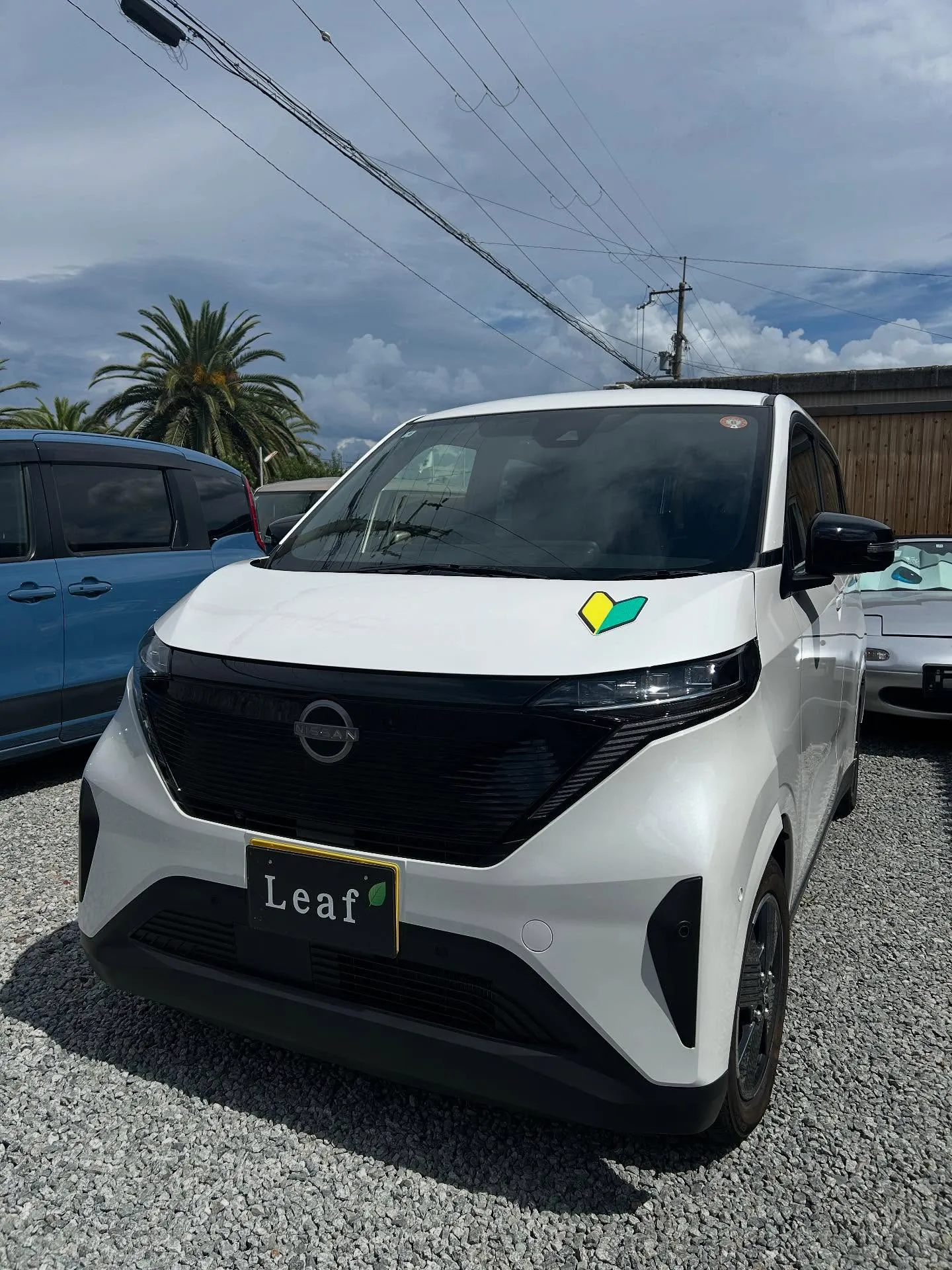 日産サクラ バンパー交換で入庫🚗⚡️