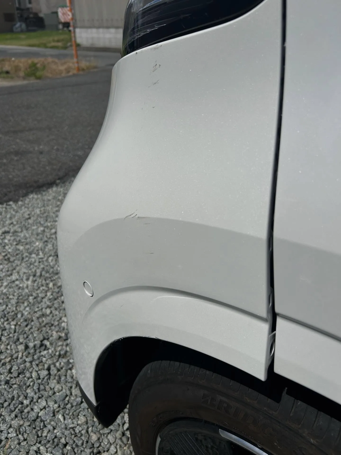 日産サクラ バンパー交換で入庫🚗⚡️