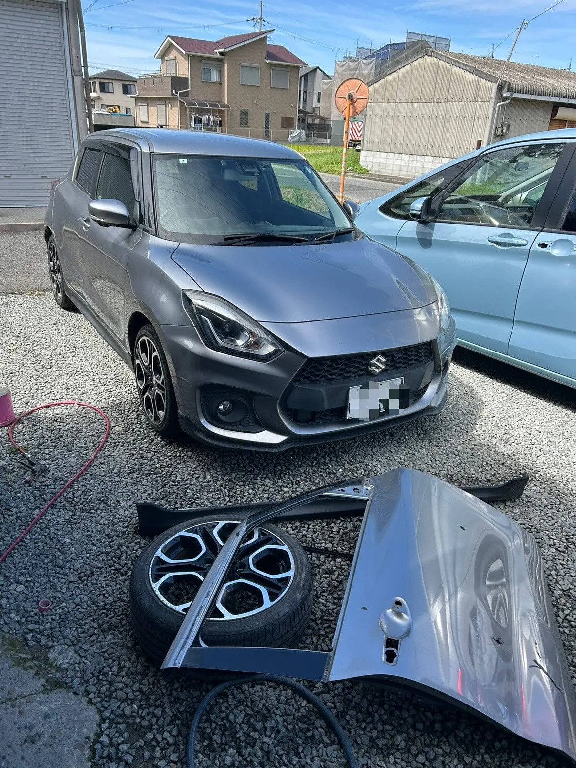 スイフト完成✨フリード塗装完了👌