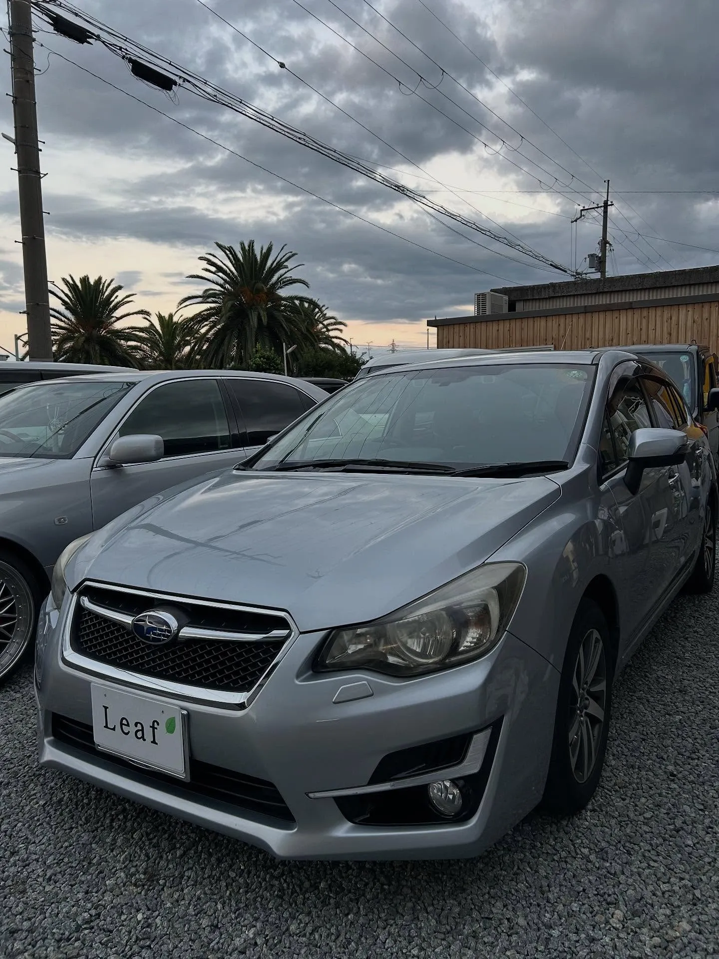 スバル　インプレッサ　バンパー修理🚙