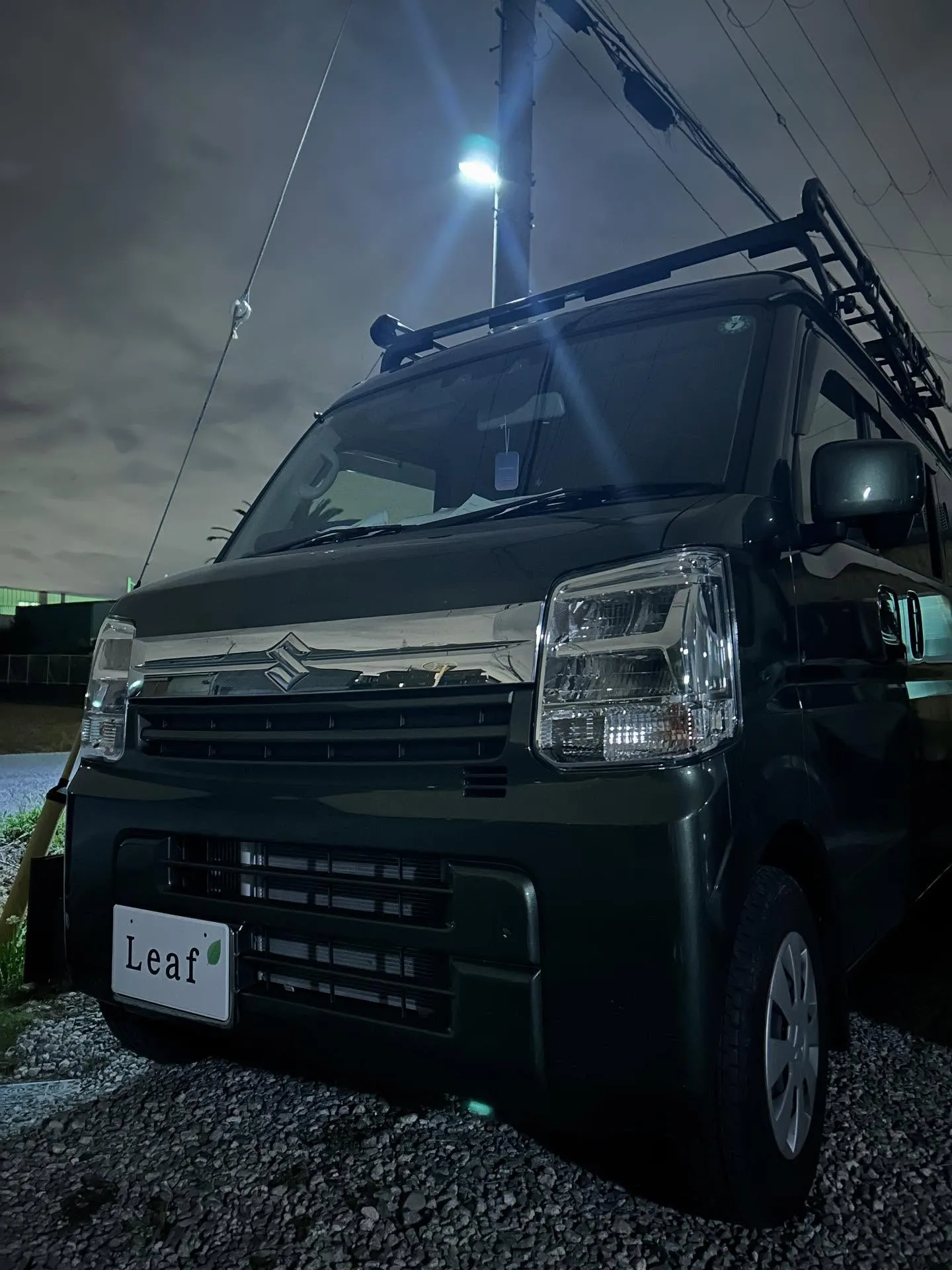スズキ　エブリィ　鈑金修理で入庫🚙
