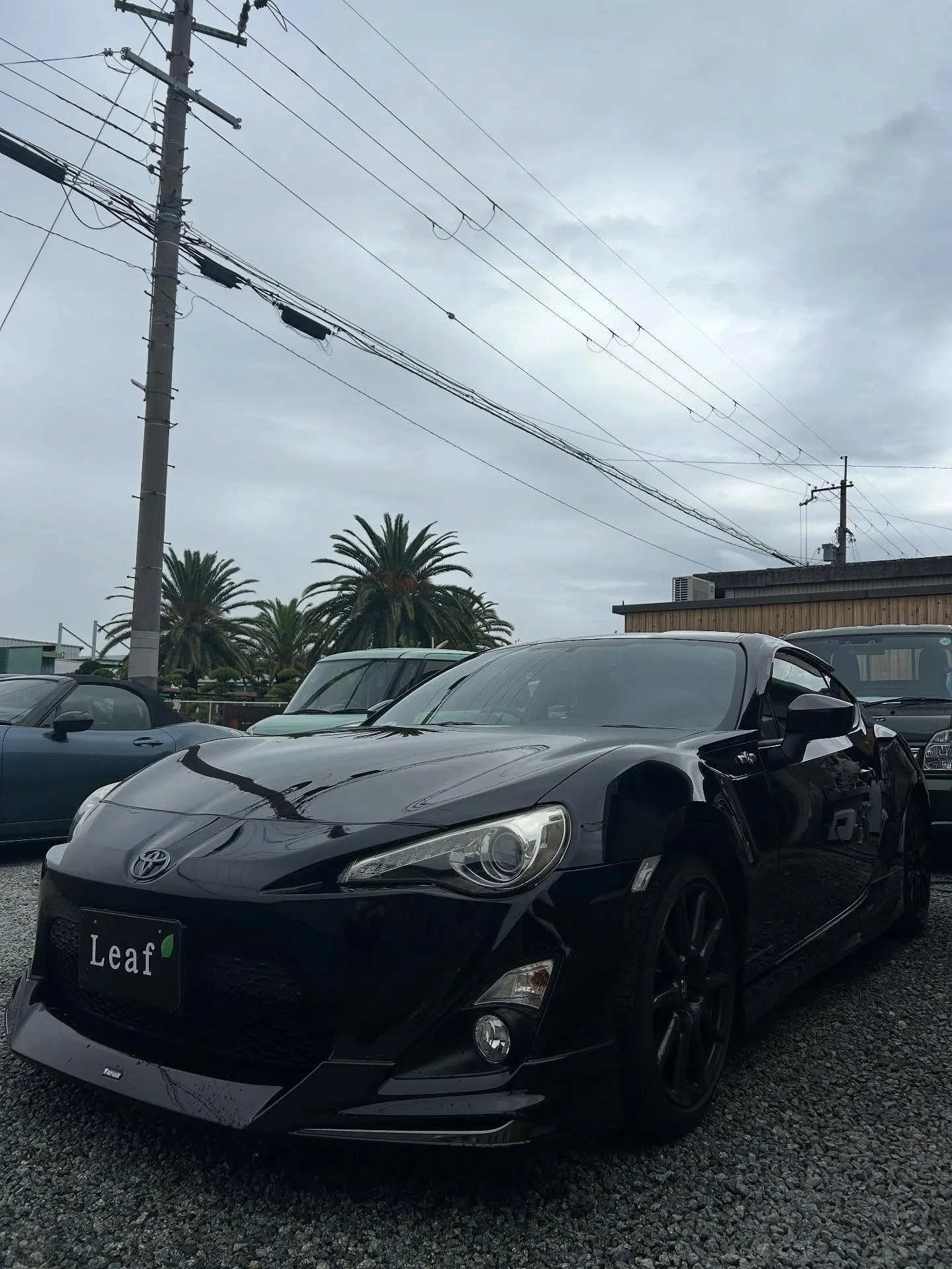 サイドエアロ取付け完了　86納車🚙