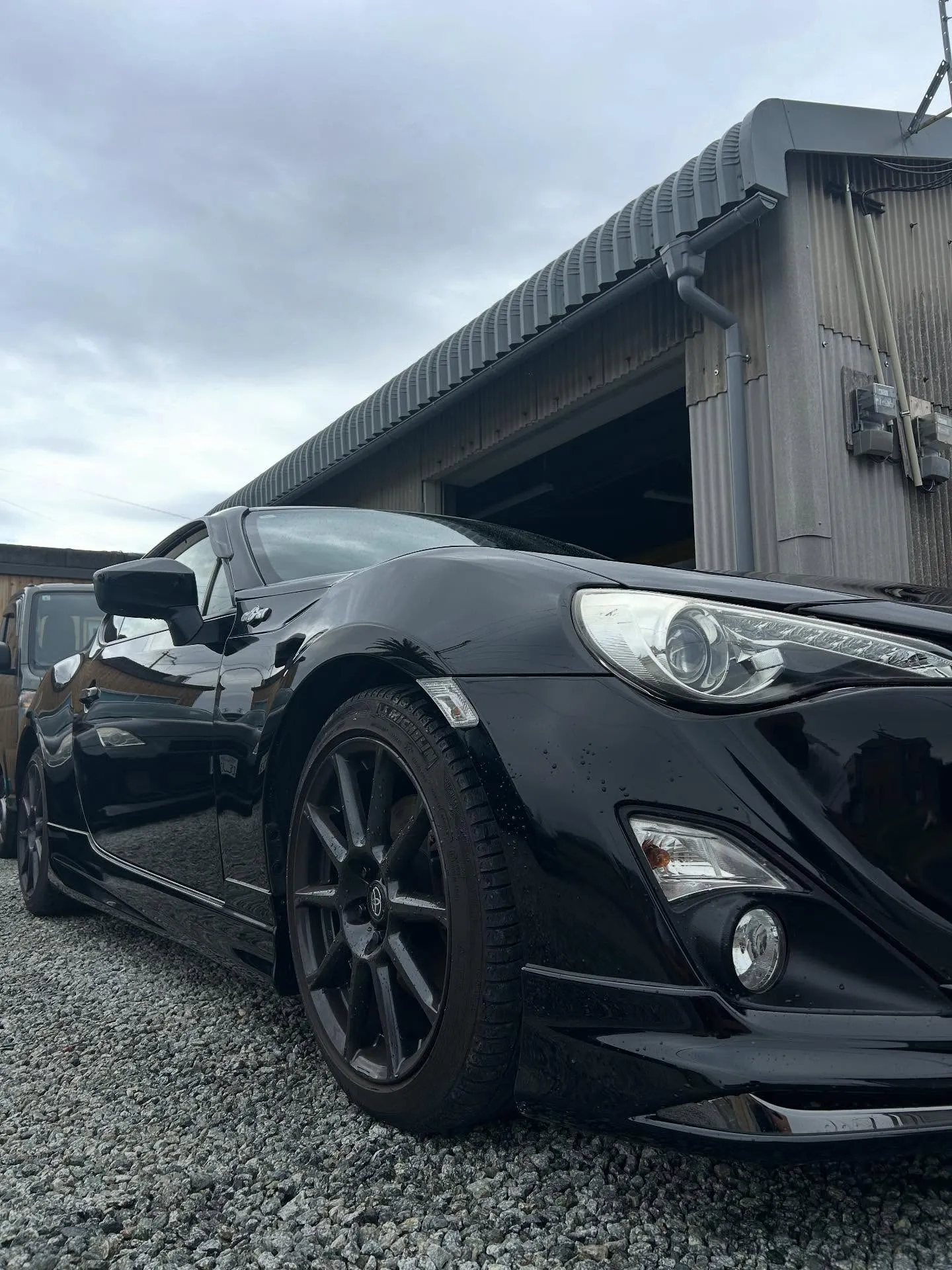 サイドエアロ取付け完了　86納車🚙