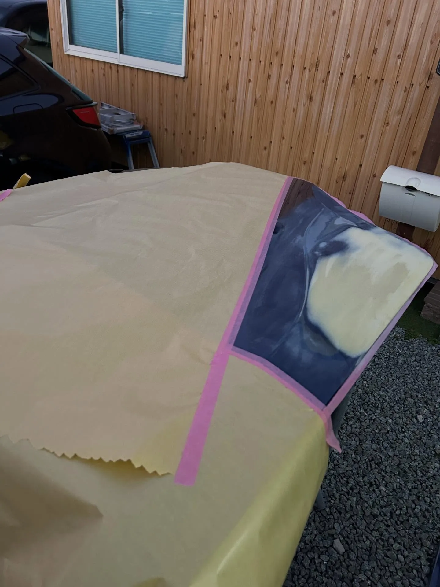 トヨタヴァンガード 鈑金入庫🛠️