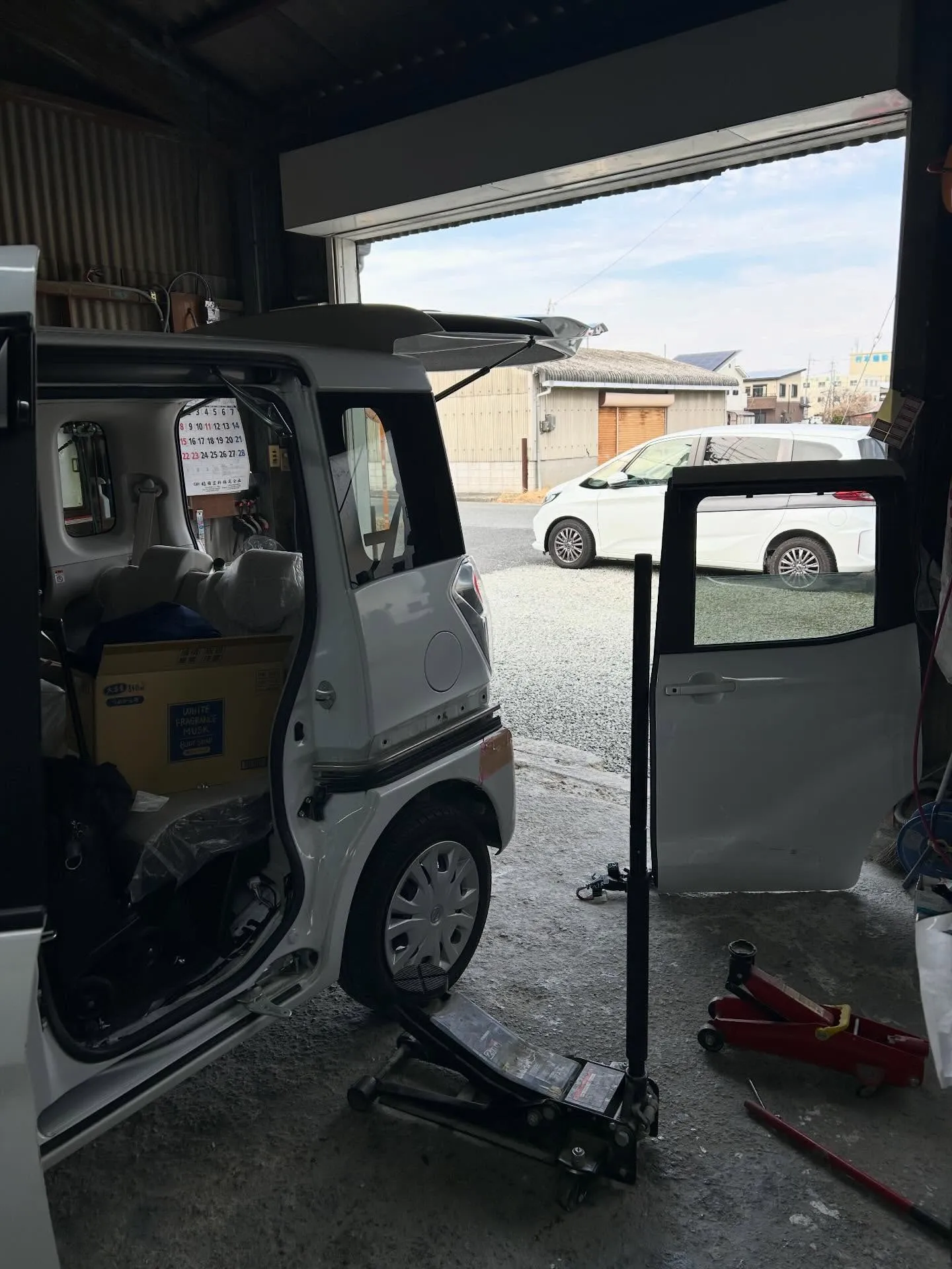 レガシィワゴン&デイズルークス作業進行中🛠️
