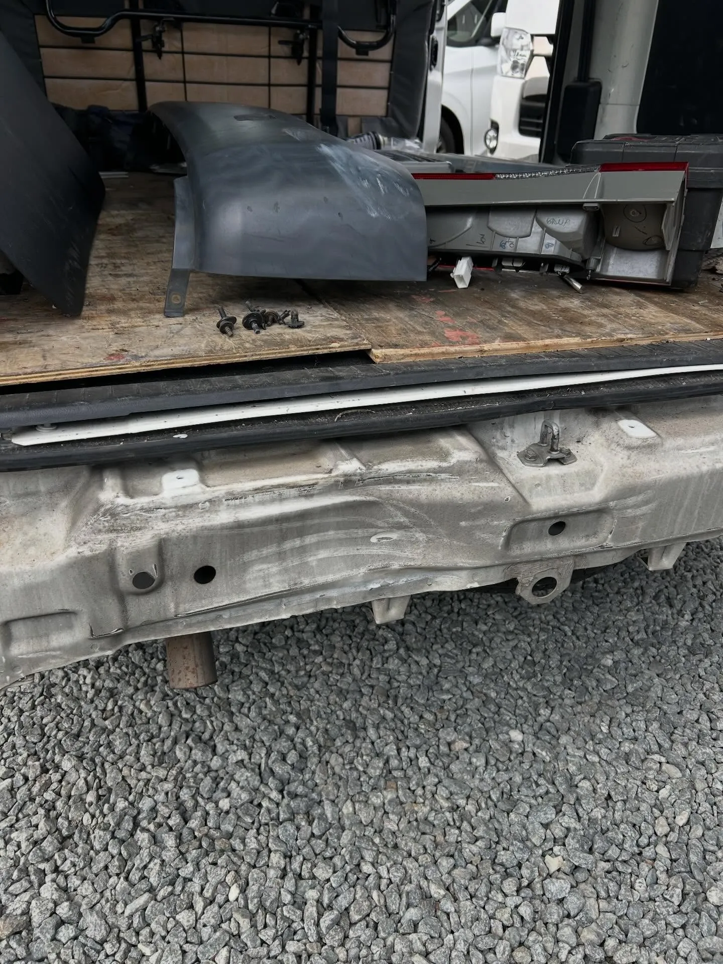 タウンエース　作業スタート🛠️