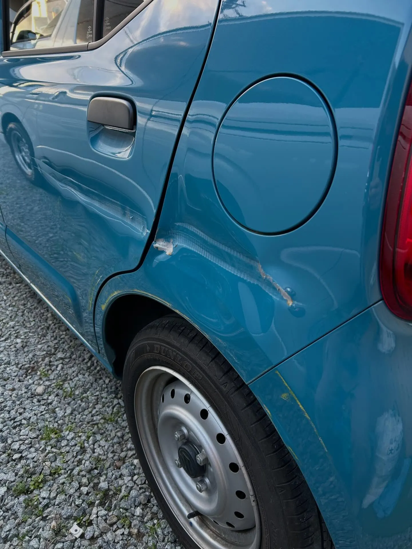 N-BOX バンパー修理入庫🚗