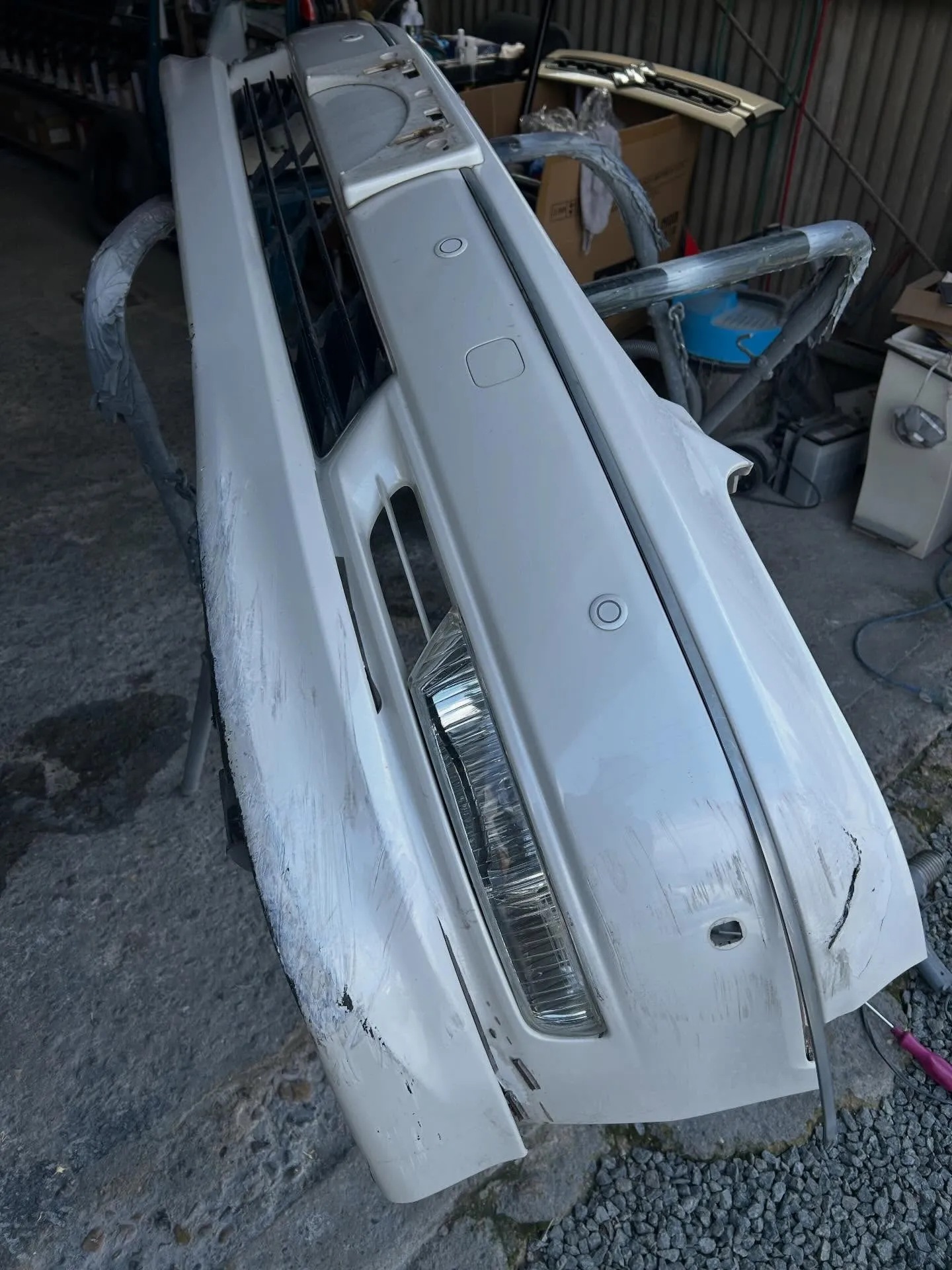 セルシオ　バンパー&エアロ修理🛠️