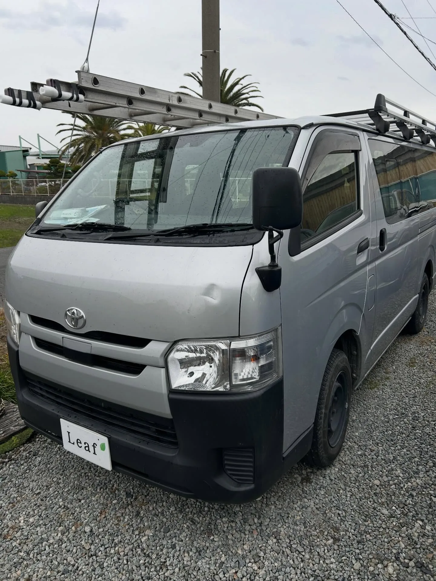 トヨタ　ハイエース入庫🛠️