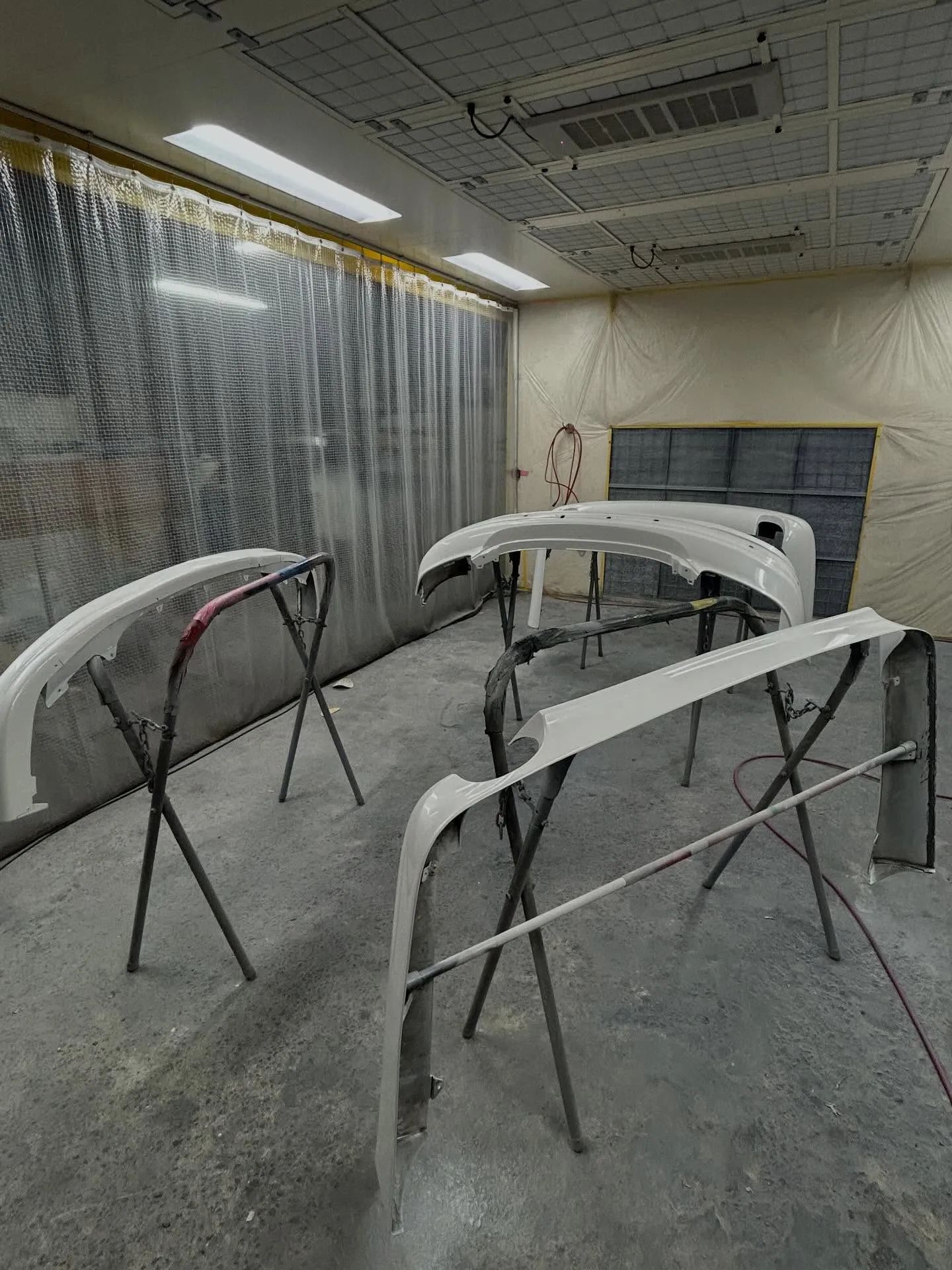 セルシオ バンパー エアロ塗装