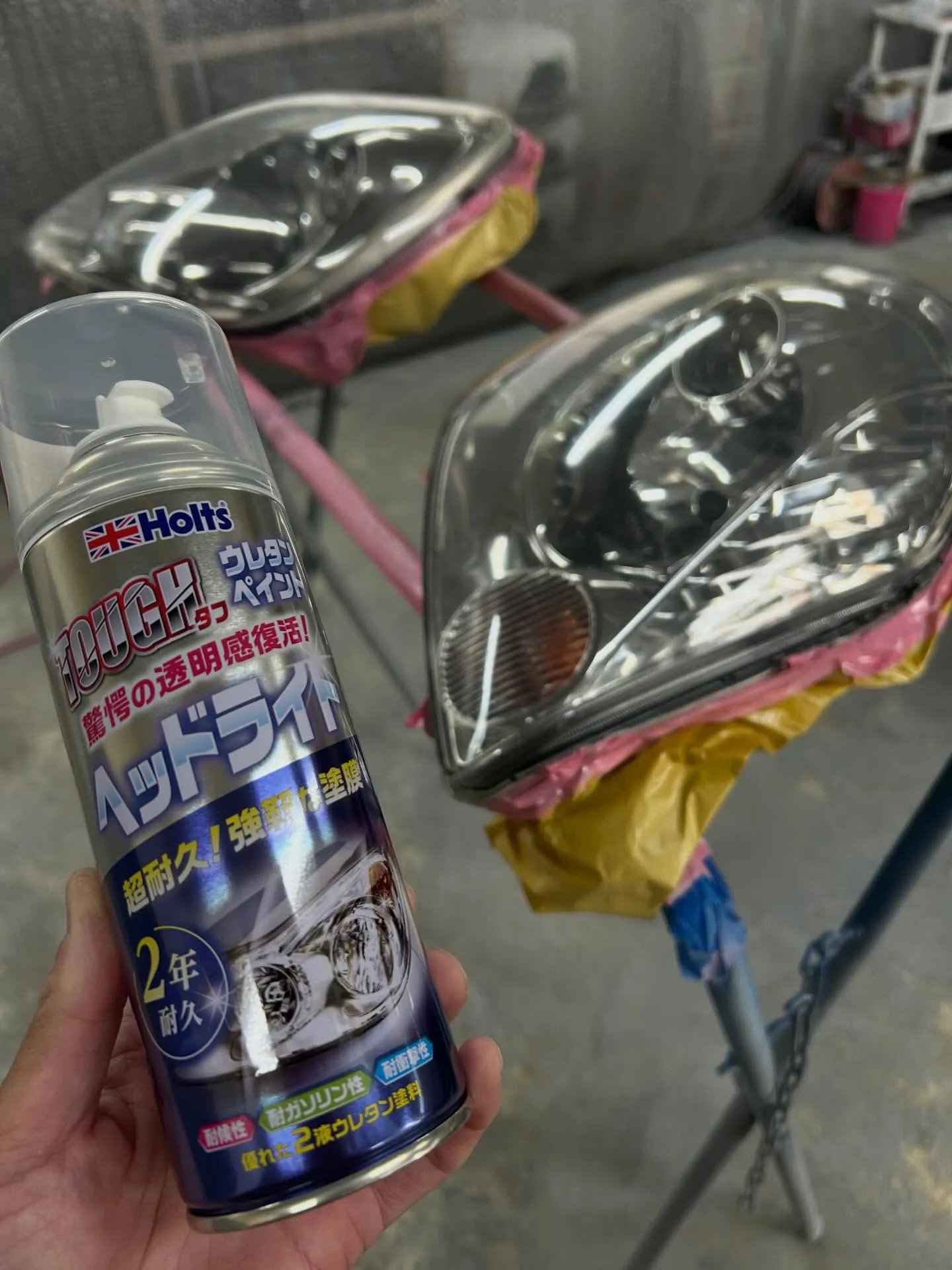 ヘッドライトリペア✨