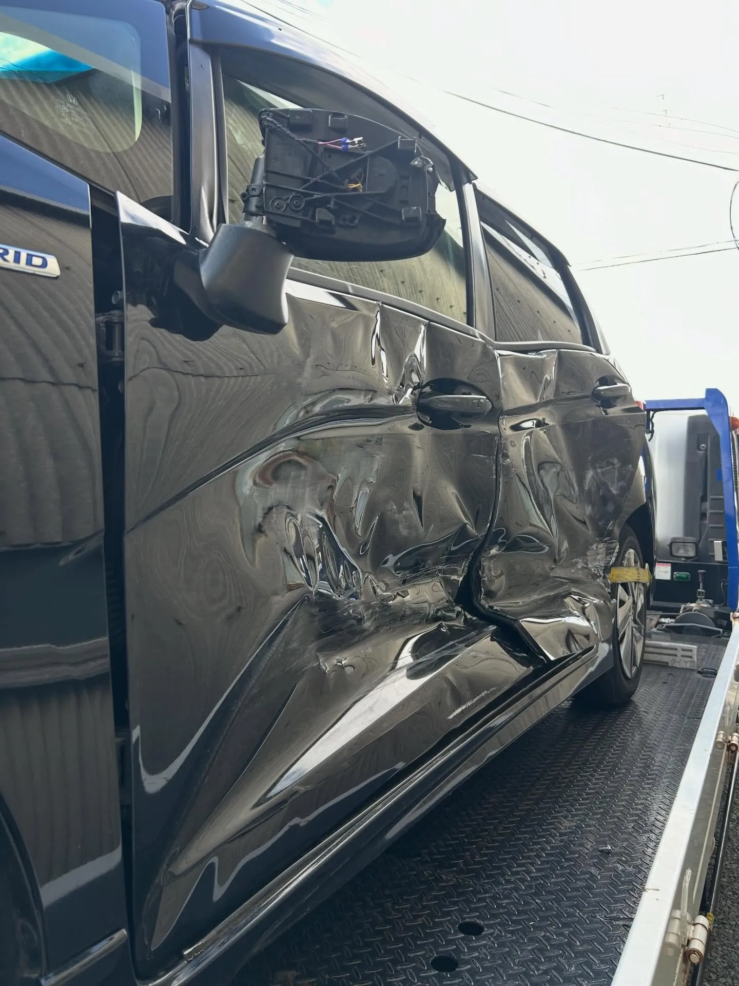 ホンダ　フィットシャトル　レッカー🛻