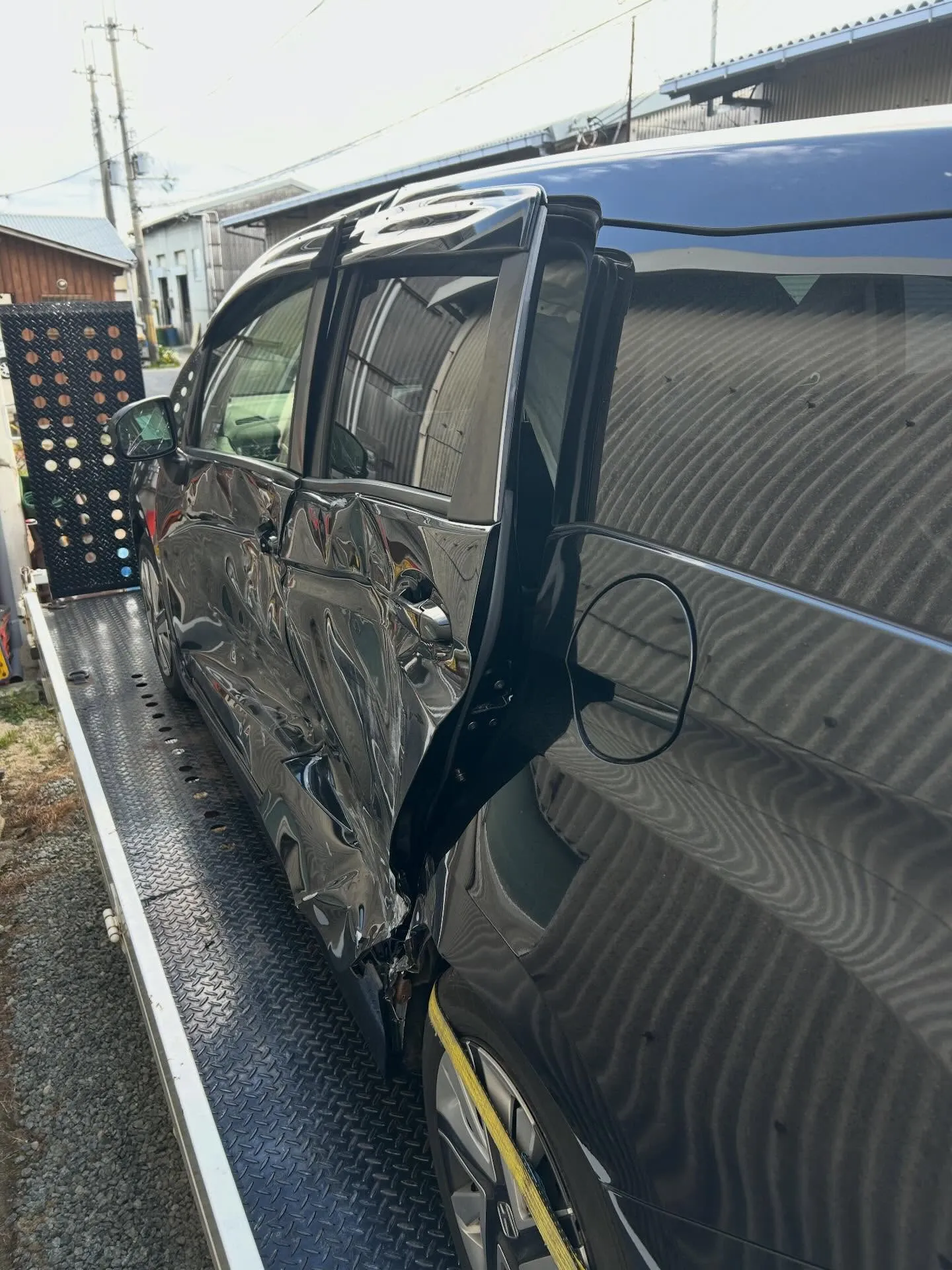 ホンダ　フィットシャトル　レッカー🛻