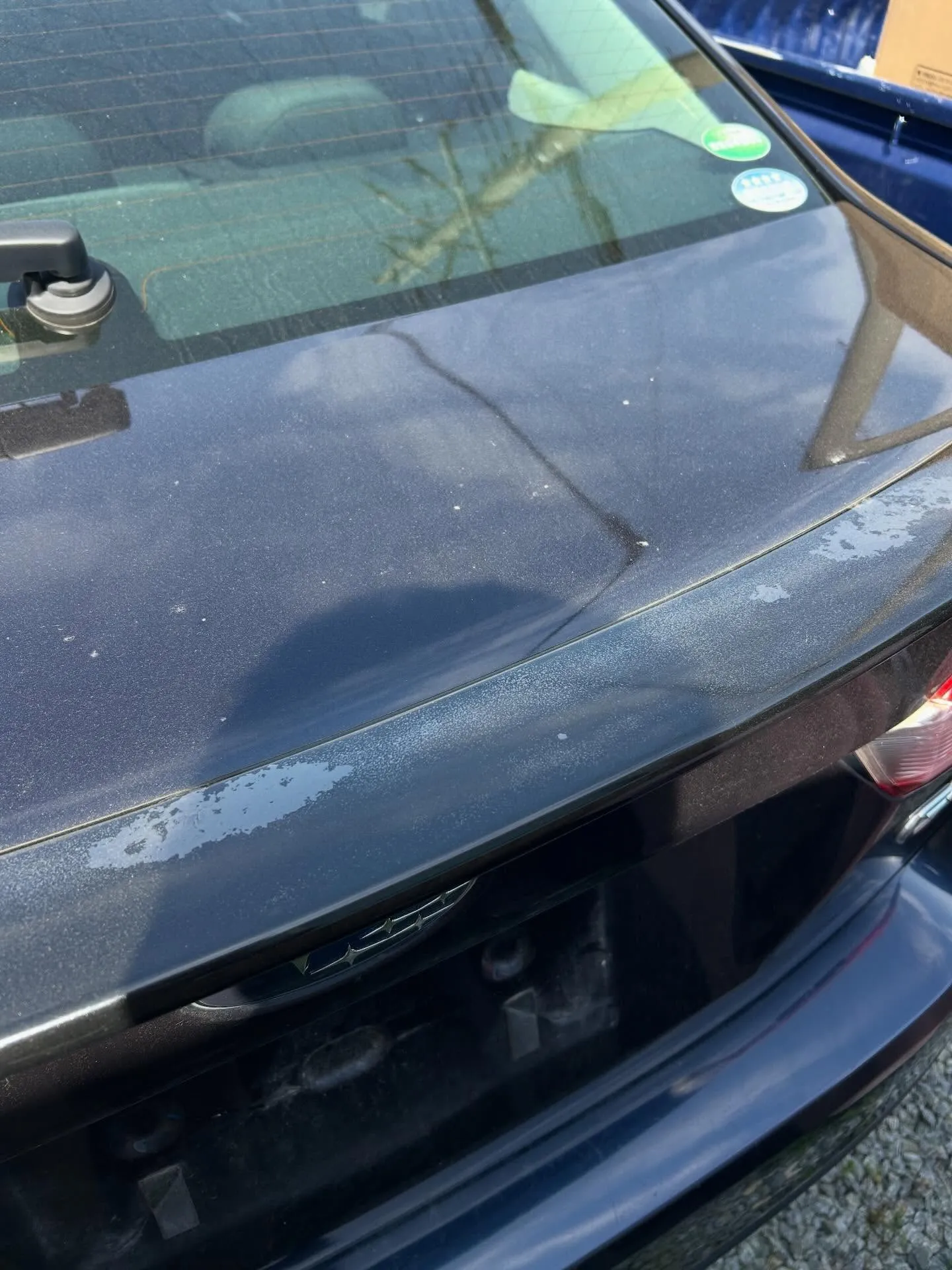 インプレッサG4 トランクスポイラー修理🛠️