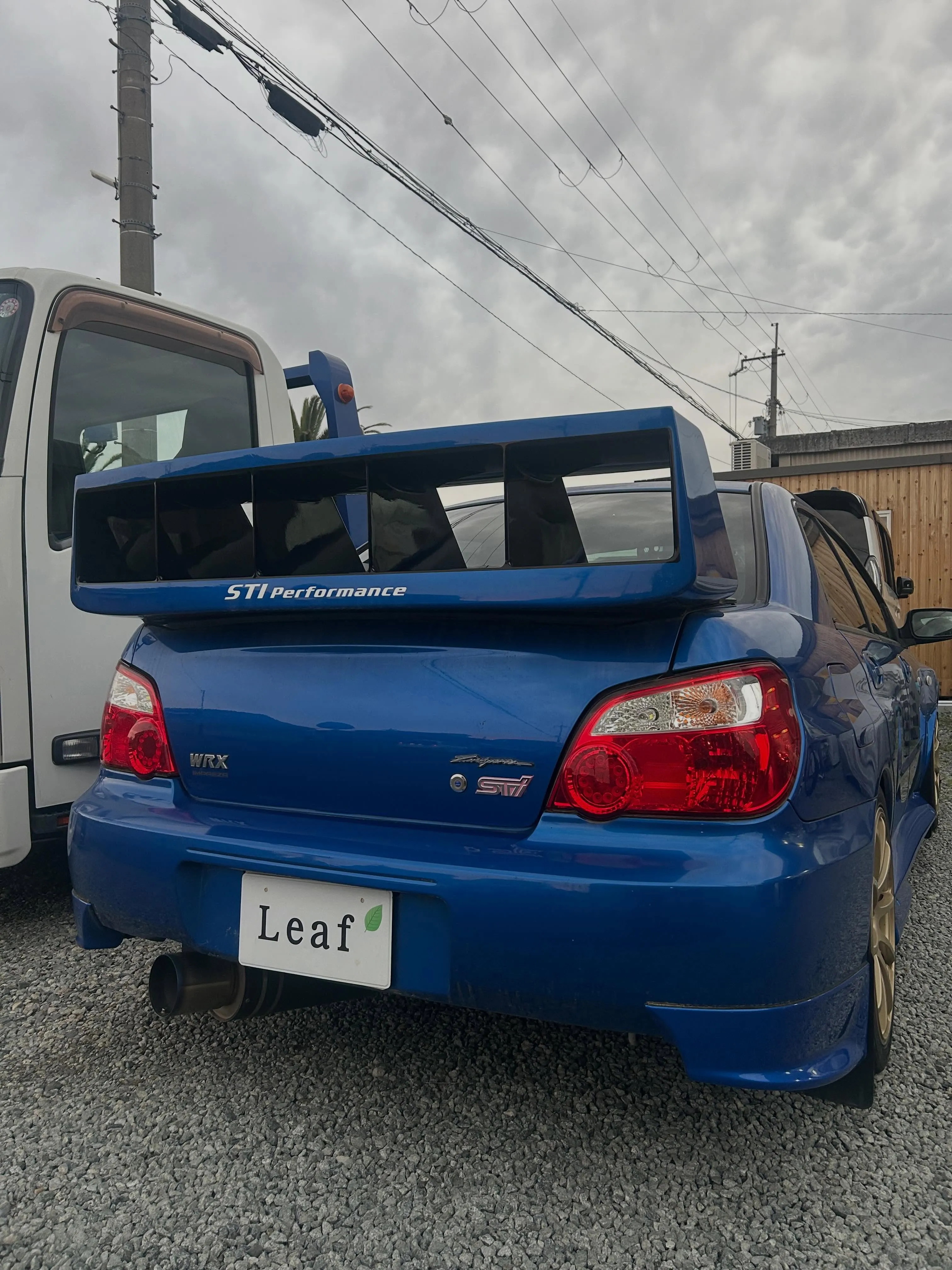 スバル　インプレッサWRX STI 車検入庫🛠️