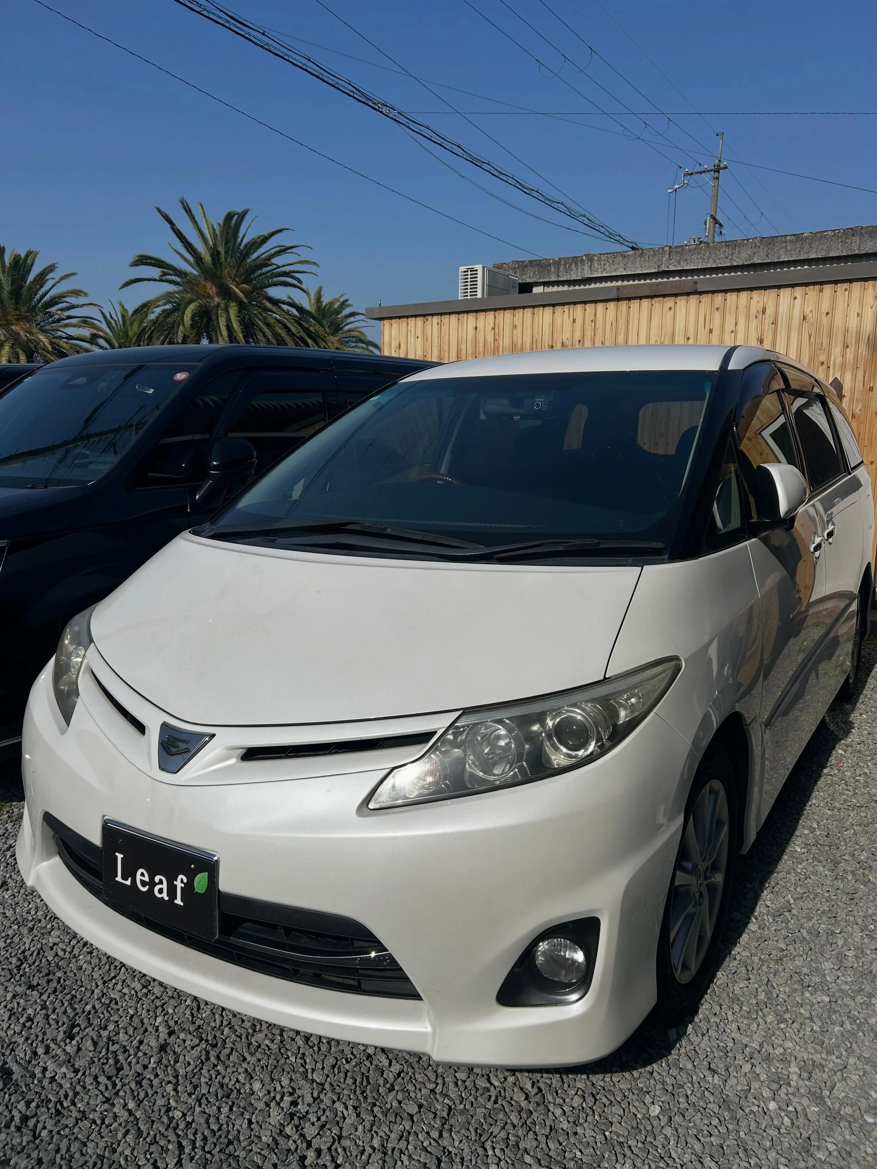 トヨタエスティマ　車検入庫🛠️