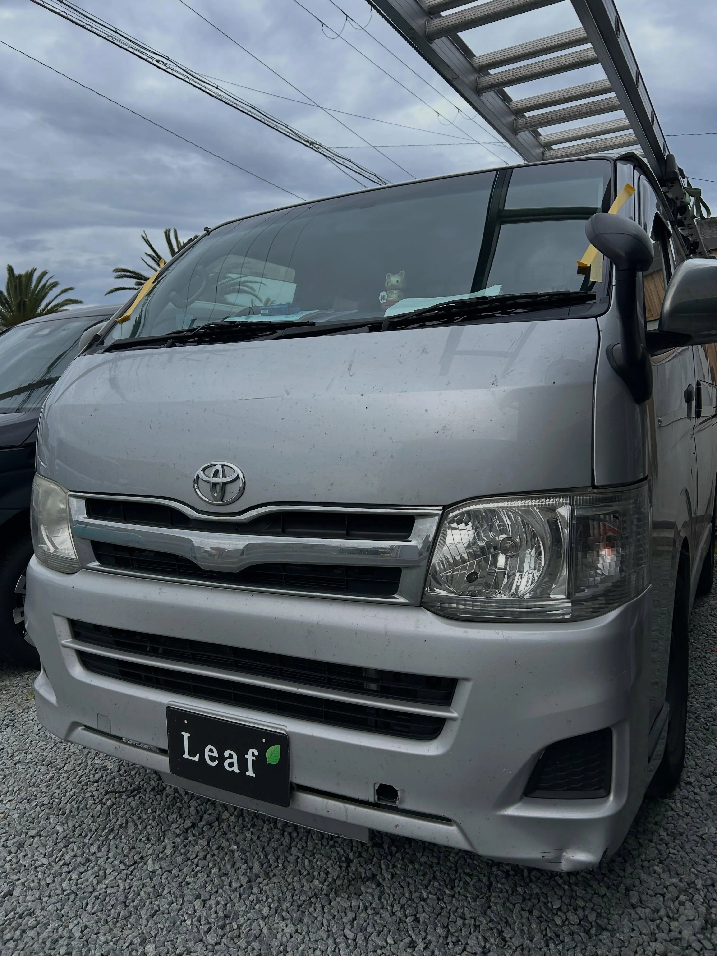 ハイエース 車検入庫✨
