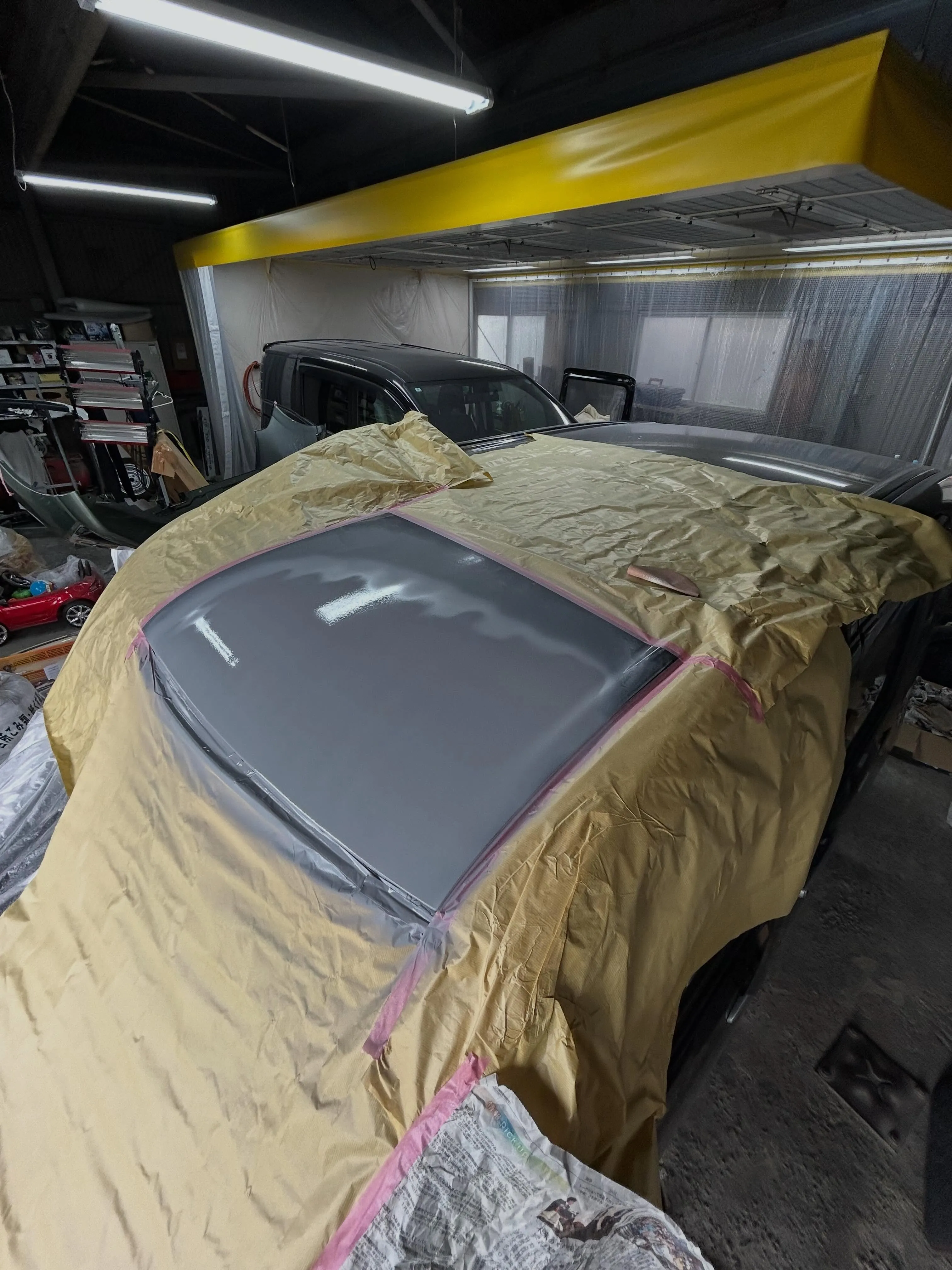 アクア車検🛠️ ルーミー屋根鈑金🛠️
