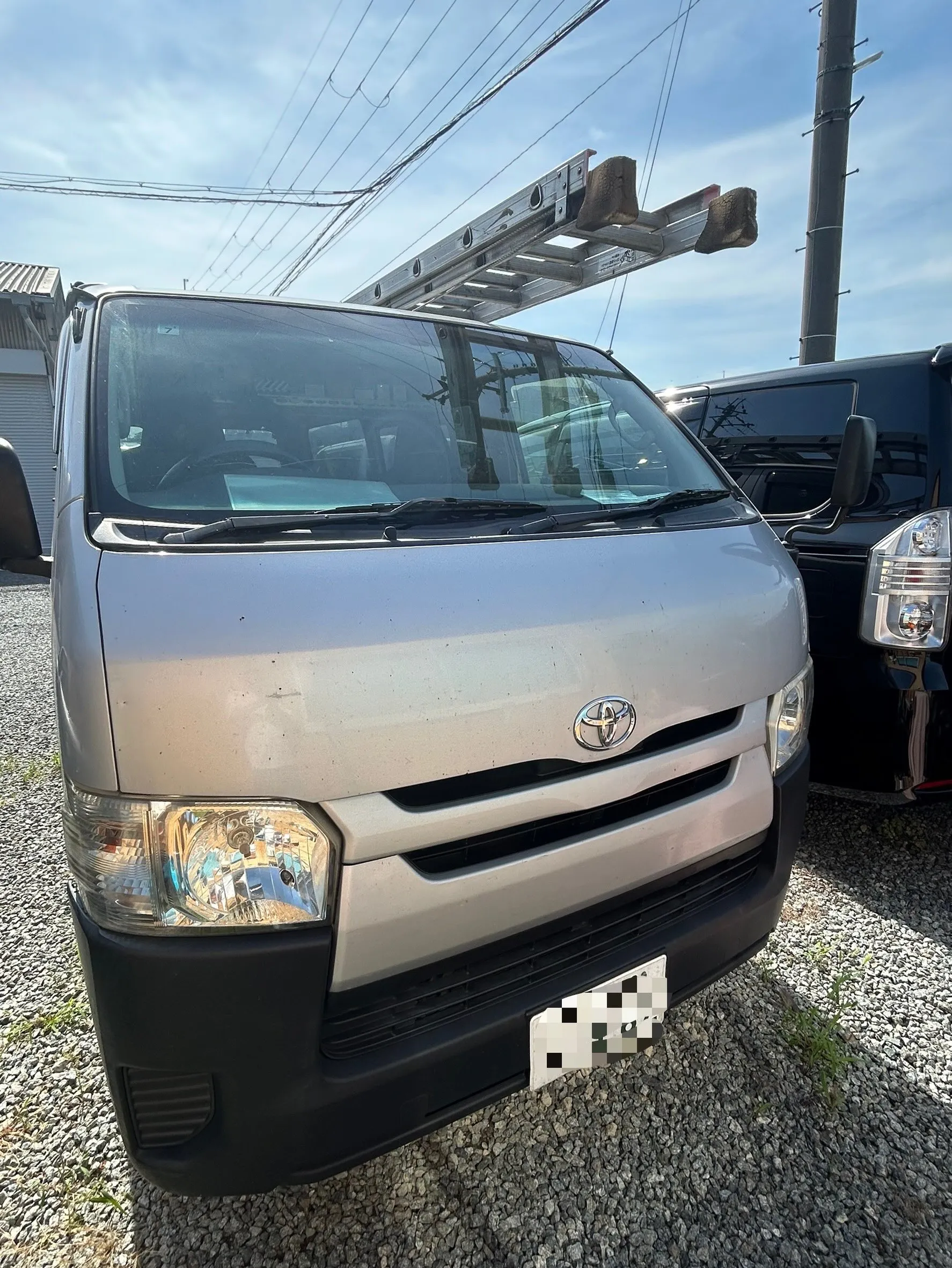 ハイエース車検入庫🚐✨