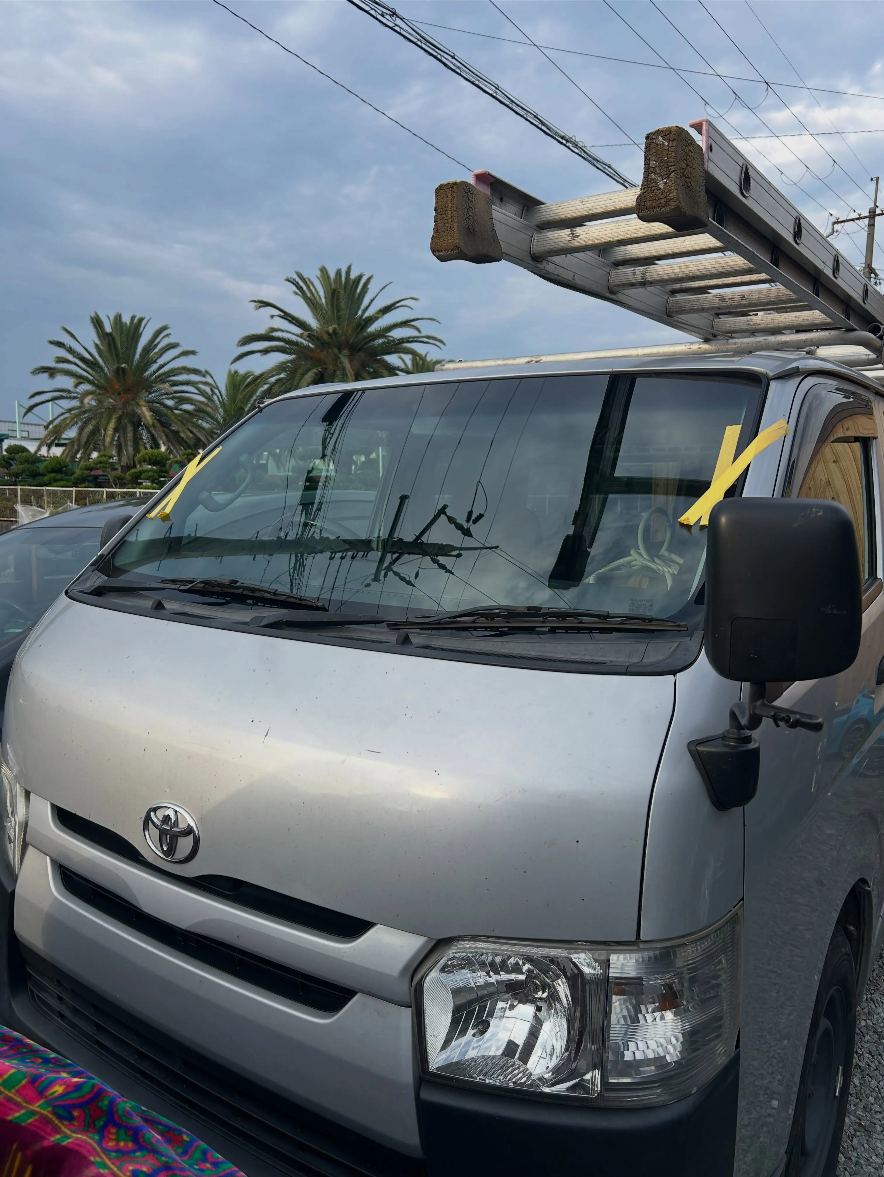 ハイエース車検入庫🚐✨