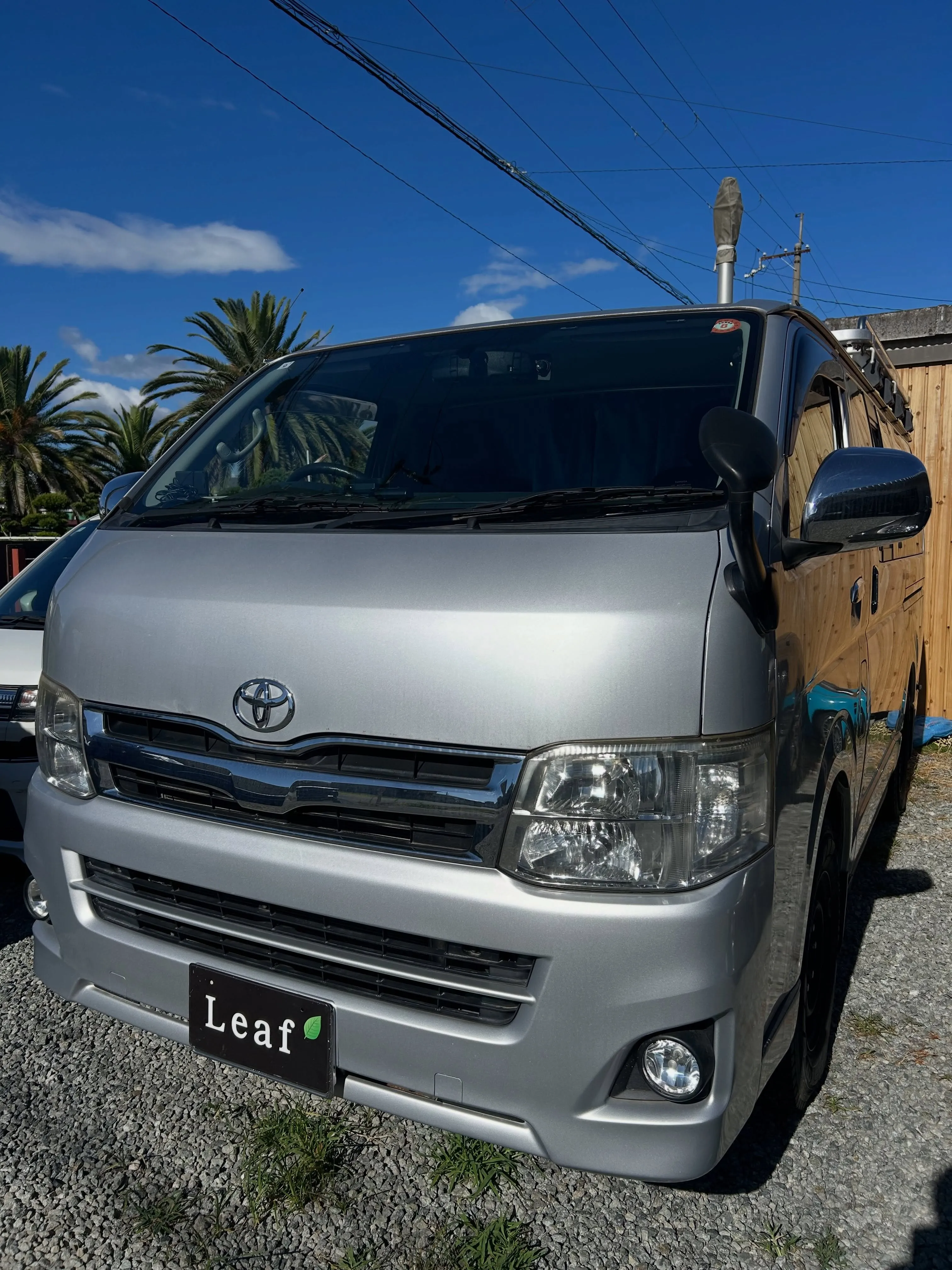 トヨタハイエース　車検入庫🛠️