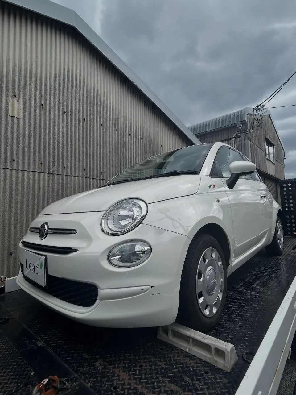 フィアット500の修理開始🚗✨