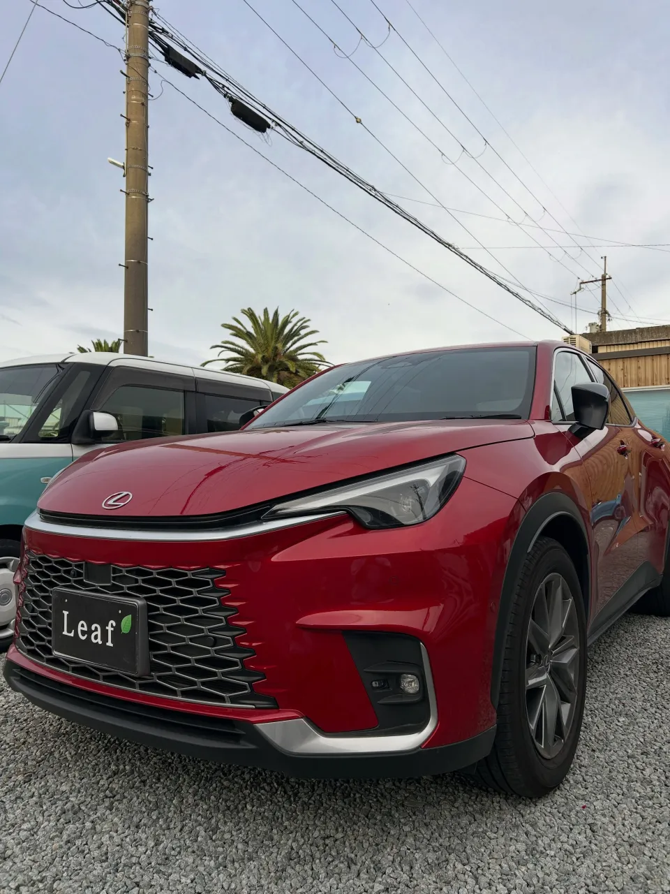レクサス LBX 鈑金修理入庫🚙